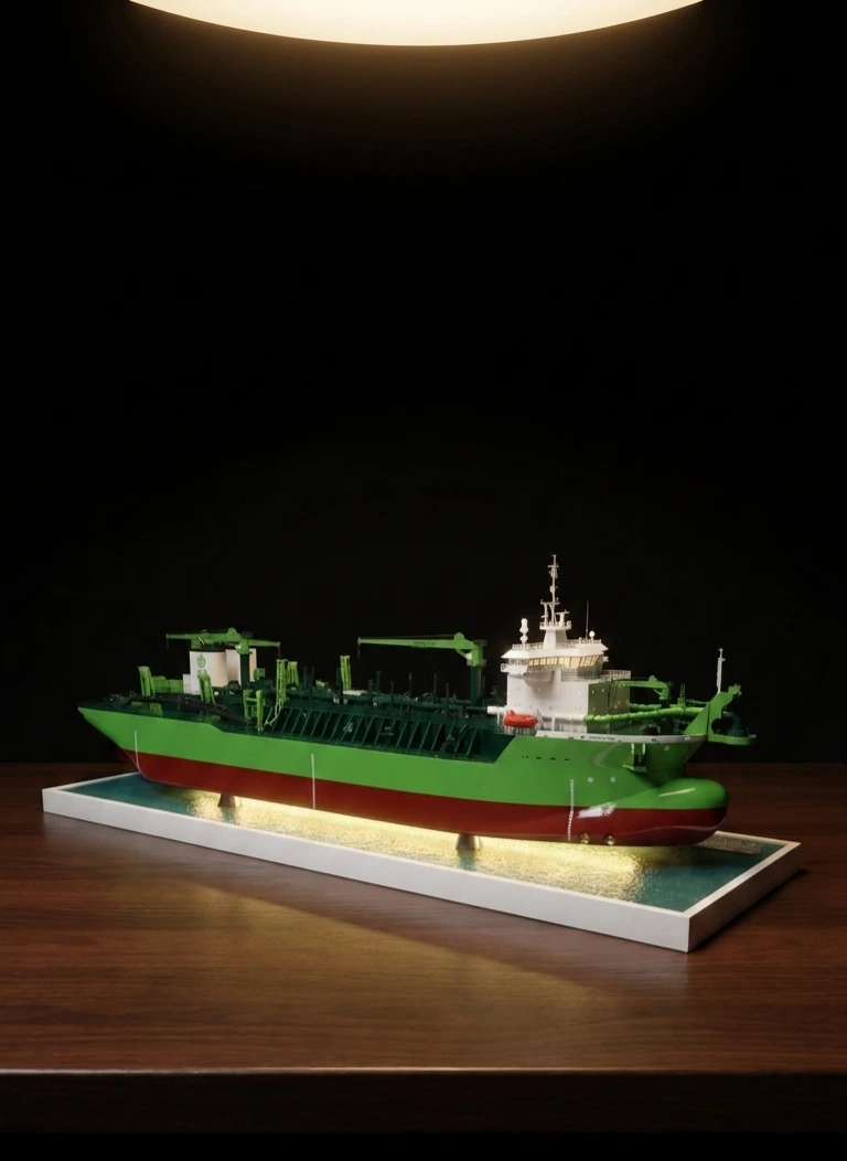 Realistic Congo Ship Scale Model
